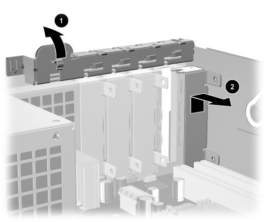 Uppgradera maskinvara Så här installerar du ett expansionskort: 1. Stäng av datorn på rätt sätt via operativsystemet. Stäng därefter av eventuell kringutrustning. 2.