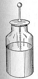 Den person som fått äran att uppfinna dylika flaskor eller behållare är holländaren Pieter van Musschenbroek.