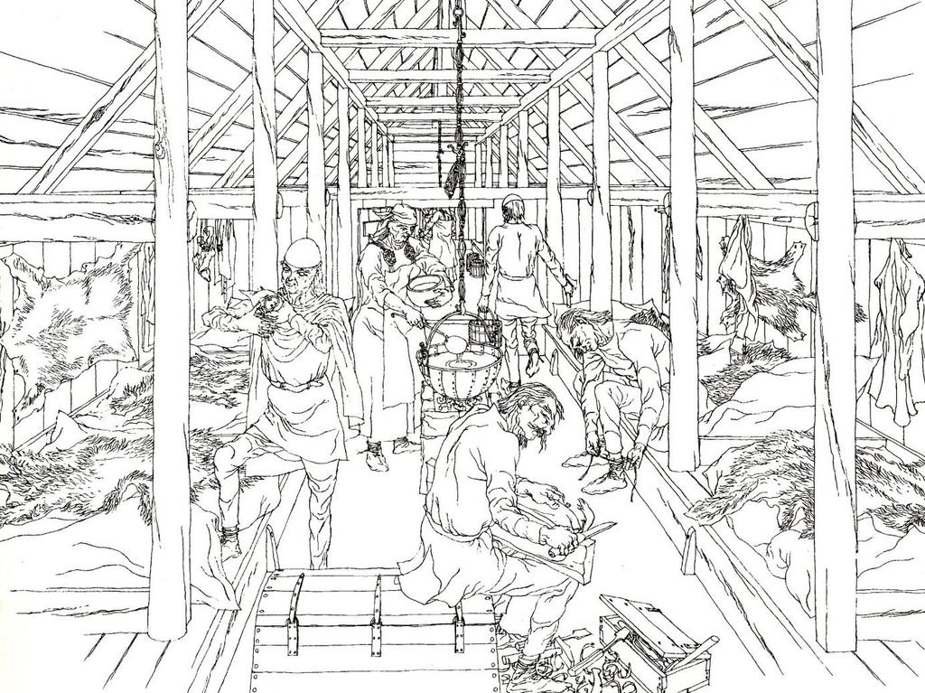KVINNOR Kvinnorna i vikingasamhället var respekterade, de hade individuell auktoritet och var prisade av männen. De var inte lika högt uppsatta men de berömdes inom en annan sfär.