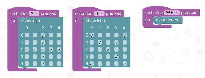 Alla använda block hittas under Basic. Testa att koden fungerar genom att köra programmet i emulatorn (run). Vad gör programmet och hur fungerar det?