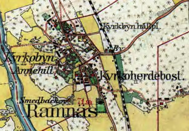Första barnet dottern Ida föddes i Ramnäs 1873.