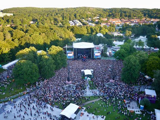 aug Way Out West Slottsskogen, Göteborg 11 år, sedan 2007