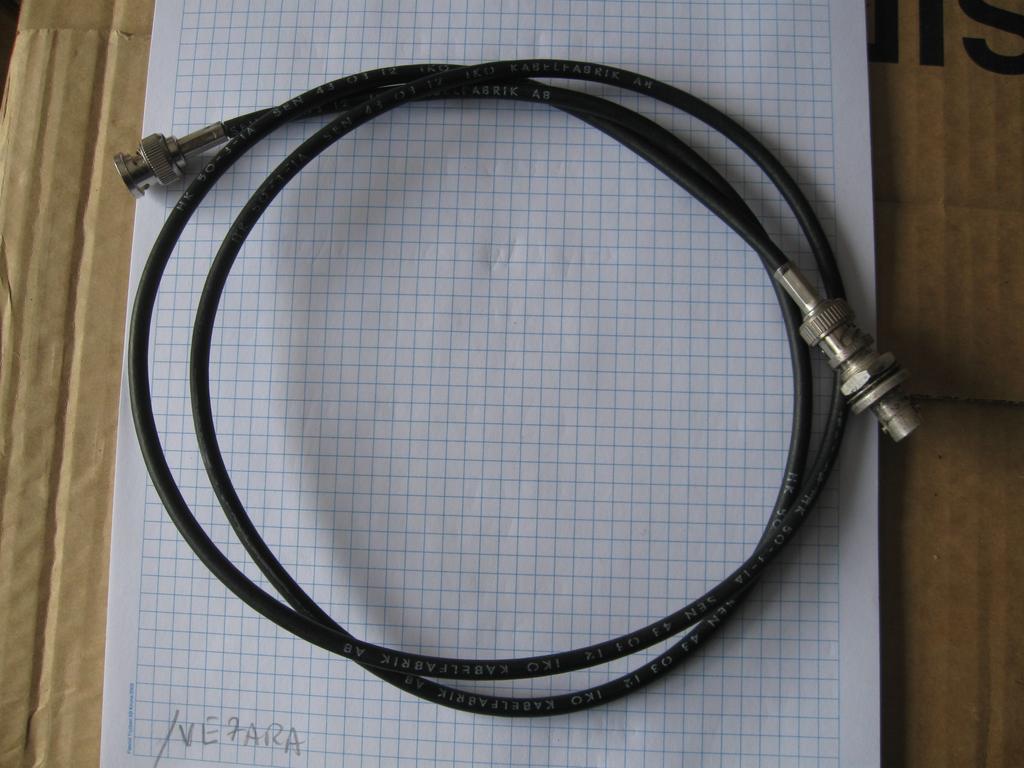 Min uppskattning visar sig stämma ganska bra, med 1,2 meter extra kabel inkopplad hamnar 7 MHz-punkten på den vridna impedanskurvan nästan exakt på (R=1) cirkeln, vid punkten (R=1, X= j 1,4).