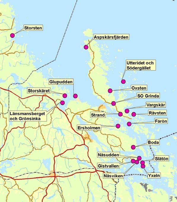 BAKGRUND Arbetet med krissla i Östhammars kommun är en del av projektet Roslagshagar som Upplandsstiftelsen bedrivit längs norra Upplandskusten sedan 2001.