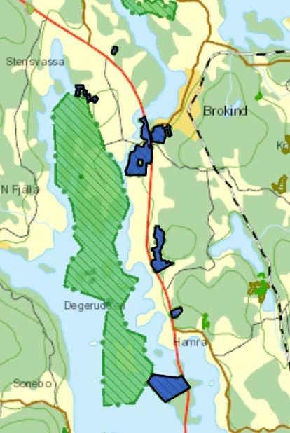 72 Rv 23/34 ombyggnad bedöms inte ge betydande miljöpåverkan av länsstyrelsen och en förenklad miljöbedömning har gjorts i vägplaneskede.