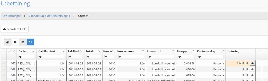 Fatta beslut om ansökan om utbetalning Processen att fatta beslut om utbetalning påminner om processen vid