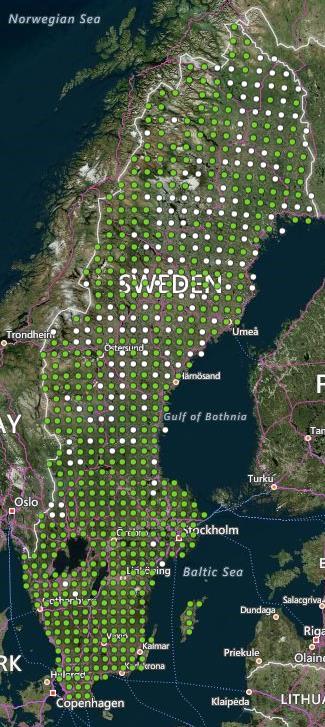 Koppla markanvändning till mångfaldsdata CAPRI