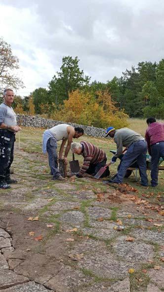 Fyra verksamhetsområden Målgruppen i projektet får arbetspraktik på den så kallade Ljungnäsvillan, som ligger vid havet 2 mil norr om Kalmar.