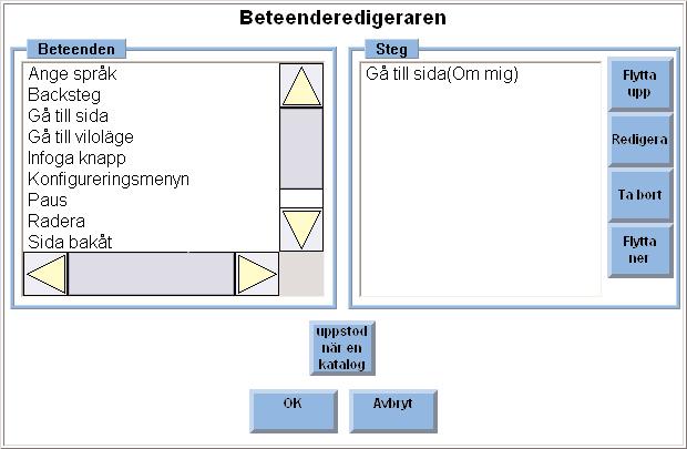 5g. Välj din nya inspelning i Spela upp ljud -menyns visningsområde.