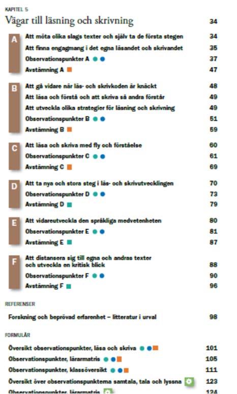 Bedömningsstödet i läs- och skrivutveckling i årskurs 1 3.