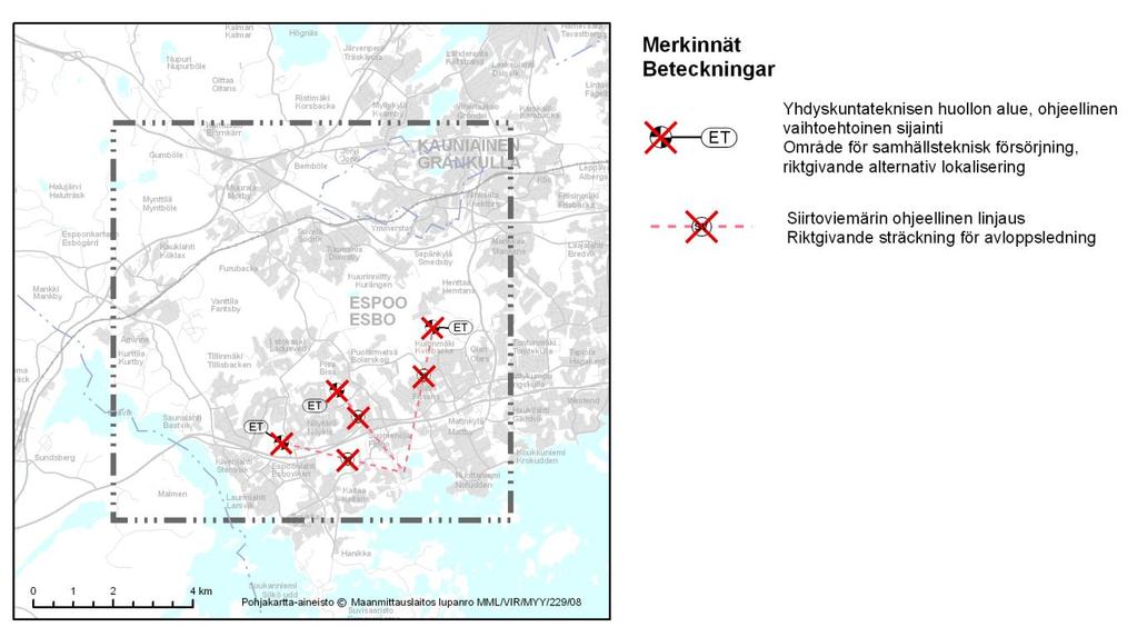 BETECKNINGAR SOM FÖRSLÅS BLI UPPHÄVDA I ETAPPLANDSKAPSPLAN 1 FÖR NYLAND Beteckningar som föreslås bli upphävda i etapplandskapsplan 1 för Nyland (fastställd i miljöministeriet 22.6.