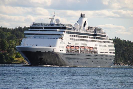 namn: Vistafjord, Caronia Antal anlöp: 4 Saga Sapphire Rederi: Saga Cruises Byggd: 1982 Längd: 199 meter GT: 37 301