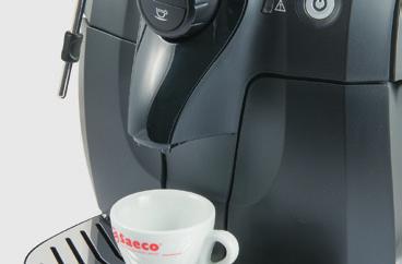 SVENSKA 19 Justering av mängden kaffe i koppen Maskinen tillåter att justera mängden espresso