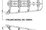 22 m (17 1 ) SYSTEM LENGTH 610 (24 ) MODEL NO. QI2403 610 (24 ) MODEL NO.