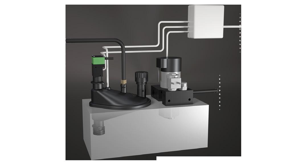 Om pumpen p g a elavbrott ej skulle vara i funktion stänger en säkerhetsventil funktionen av Oil Refinern för att förhindra risken att olja