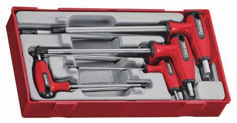 Teng Tools Nr: TTV706N Artikelnummer: 245620109 Marknadspris: 575:- SEXKANTNYCKELSATS MM 7 DELAR Sats om 7 sexkantnycklar med T-handtag.