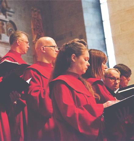 Kunniga guider visar ett nytt verk var tjugonde minut. konstpedagog 16 DOMKYRKAN Kyrkogatan 4 / www.lundsdomkyrka.se konsert med Katedralkören under ledning av Stefan Ekblad.