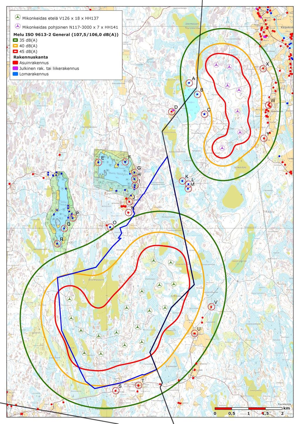 22, TEKN 17.2.2016 17:00 / Pykälän liite: Kaavaselostus_Planbeskrivning KRS_SWE[1] 17.2.20 FCG SUUNNITTELU JA TEKNIIKKA OY Planbeskrivning, Kristinestad 63 (97) Kristinestad 17.2.2016 Delgeneralplan för Mikonkeidas vindkraftspark 6.