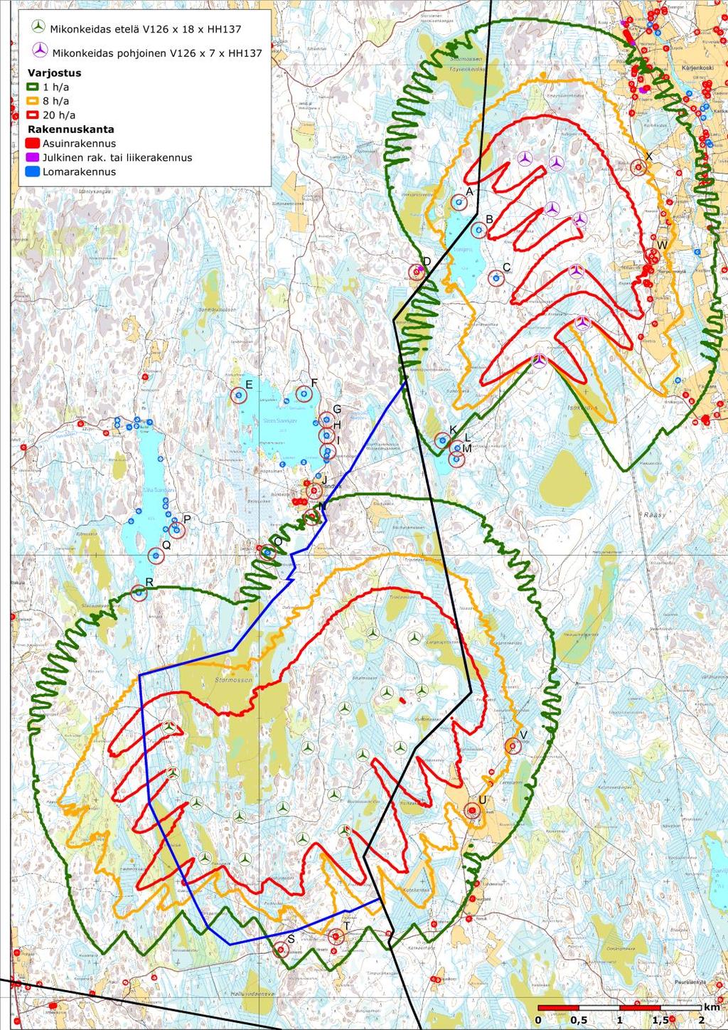 22, TEKN 17.2.2016 17:00 / Pykälän liite: Kaavaselostus_Planbeskrivning KRS_SWE[1] 17.2.20 FCG SUUNNITTELU JA TEKNIIKKA OY Planbeskrivning, Kristinestad 66 (97) Kristinestad 17.2.2016 Delgeneralplan för Mikonkeidas vindkraftspark 6.