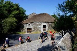 det första pilgrimsstoppet i Galicien sedan 1172, då kyrkan byggdes.