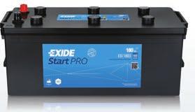 originalbatterier HDX POWER COLD TEMPERATURE MAINTENANCE FREE StartPRO Tillförlitlig startkraft för standardanvändning Idealiskt för lastbilar utan särskilda behov vad gäller