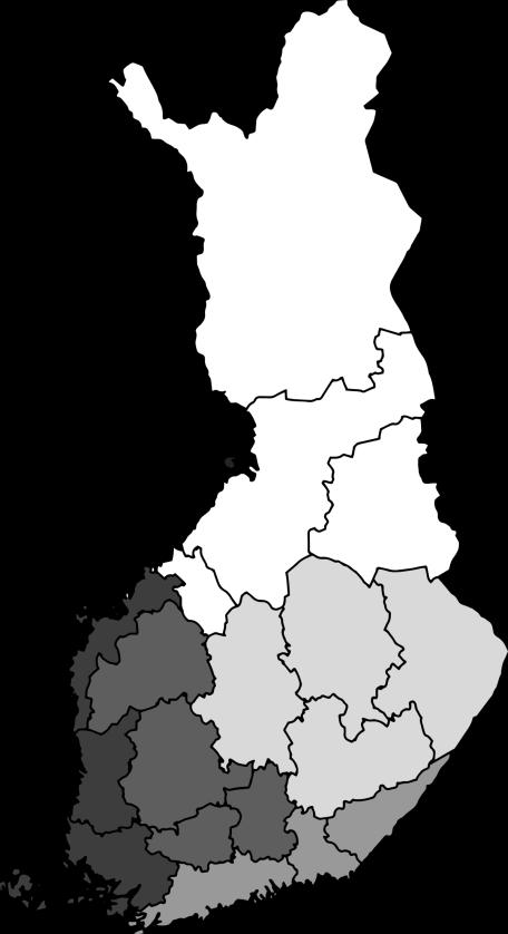 De viktigaste ändringarna, införandelagen Landskapsindelning Kuhmois från Mellersta Finland till Birkaland Genomförande av egendomsarrangemangen rätt