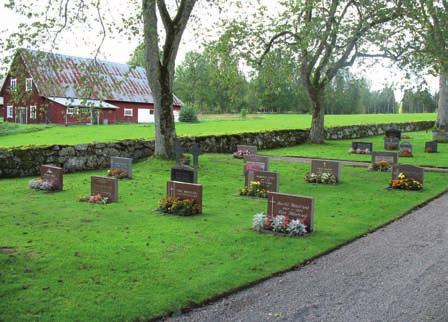 Kvarter E Allmän karaktär Kvarter E utgörs av ett litet kvadratiskt område i kyrkogårdens sydöstra hörn som endast rymmer ett tiotal gravvårdar.