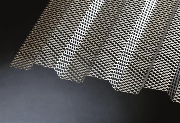 Sträckmetall Gjutfogar i betong som förlorad form LinkFix-form Profilerad sträckmetall för att forma gjutfogar. Material: Profilerad sträckmetall av blankt stål, tjocklek 0,75 mm.