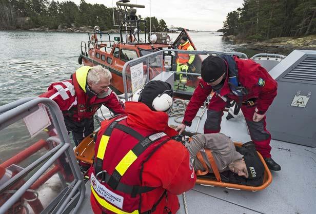 Sjöräddningsövning, Foto: Fredrik Schlyter Strategier 2018 2020 Samverka för samhällsnyttan.