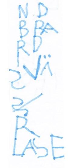 När barnen börjar skriva själva kan det vara viktigt att personalen på förskolan vet att det är mycket i barns skrivande som hör till den naturliga utvecklingen.