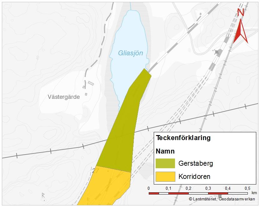 Entreprenad Gerstaberg, anläggning och BEST Gerstaberg, strax utanför Järna, kommer att bli en kopplingspunkt där Ostlänken ansluts till Västra stambanan.