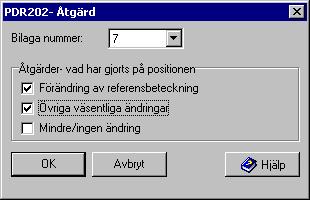 Användarhandledning Produkt Data Registrering (PDR) Klassificering Sida 88