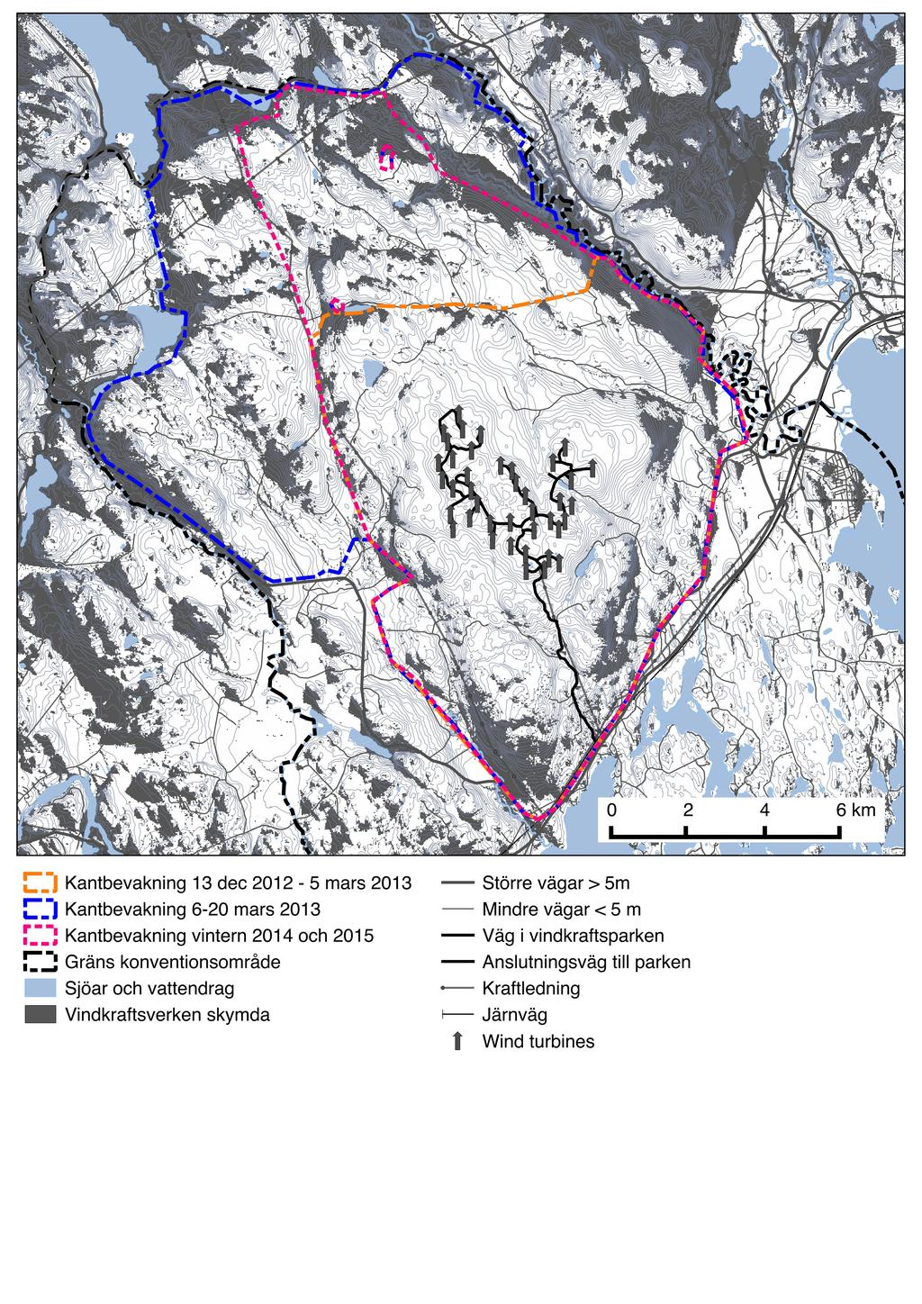 mestadels haft renarna inom ett 102 193 km2 stort område för att kunna utnyttja det bästa betet i området (Fig. 9).