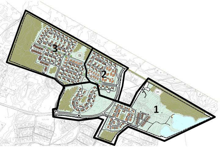 Detaljplan för del av Led 4:, Sjölunda Äng och Sjölunda strand, Lidköpings kommun för allmänna underjordiska ledningar ska fastighetsrättsligt säkerställas genom servitut eller ledningsrätt.