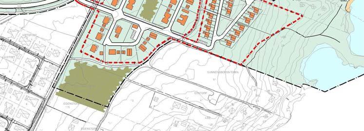 Beräknad byggstart av bostäder kan ske efter årsskiftet 04/05. Området föreslås delas in i tre genomförandeetapper.