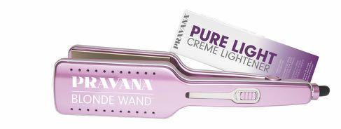 THE BLONDE WAND's teknologi tillsammans med de skonsamma egenskaperna i PURE LIGHT CREME LIGHTENER ger en vacker, naturlig