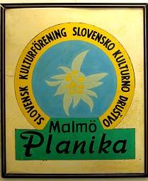 DRUŠTVA FÖRENINGAR 14 Malmö: Novice iz Planike Letošnji, dobro obiskan Občni zbor SKD Planike, vršil se je 19.
