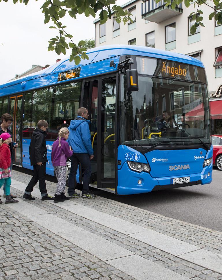 3. Utvecklingen mot målet om fördubblat resande inom kollektivtrafiken, med sikte på fördubblad marknadsandel för kollektivtrafiken Resandet med regional kollektivtrafik ökar det visar statistik från