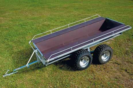 Stödben Trädgårdsvagn Stödben som hjälper dig när du skall ställa på eller av vagnen från hjulingen.