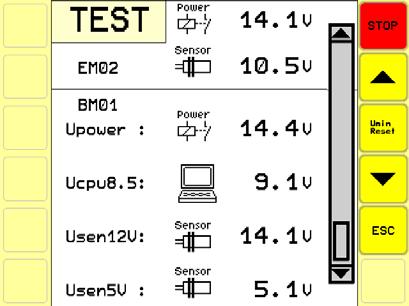 IOBU - TERMINAL 15 Tappaxelvarvtal...B1 16 Lastningsmomentsensor (max. 10 V)...B9 15 17 Fyllnivåsensor (4-20 ma).