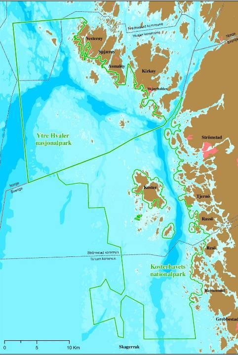 Jungfruland och Raet Transnational park Kosterhavet & Ytre Hvaler 2 processer