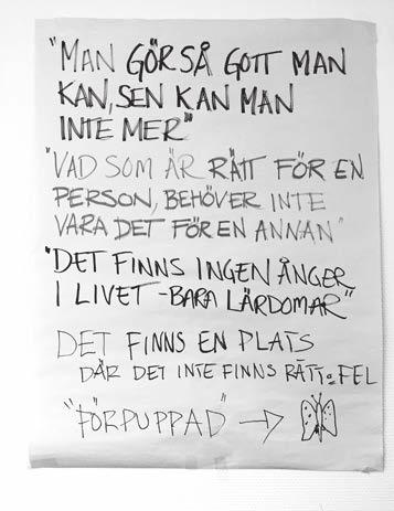 Förväntningar, följ upp igen Hemläxa, ge dig själv en gåva igen Resursprat Walking scale, 0= sämst, 10=önskat läge 1. Stå på din 0, ingen förmåga, mådde som sämst. 2. Gå till 10 - hur känner du då?