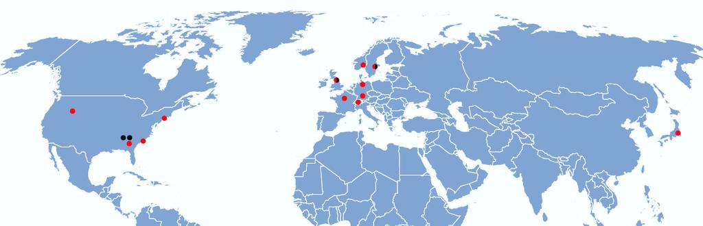 Behandling av radioaktivt avfall, konsultverksamhet Tyskland (26 %) Ingenjörs- och