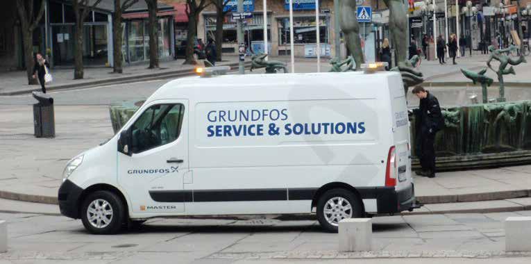 Grundfos Service & Solutions Ett urval av våra serviceerbjudanden Driftsäkerhet, effektivitet och lång livslängd Driftsäkerhet, effektivitet och lång livslängd är viktiga faktorer som följer med när