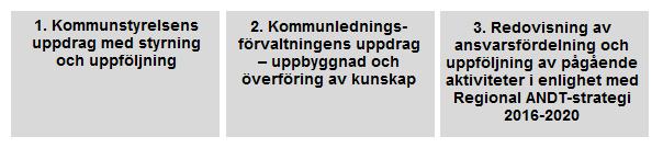 2.3.2 Kommunens tjänstemannaledning Kommundirektören har ansvar för styrning och ledning av kommunens tjänstemannaorganisation.