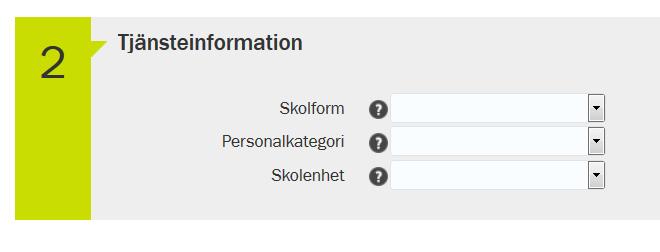 Om personen registrerats i samband med tidigare rekvisitionsomgång hämtas informationen som registrerats tidigare automatiskt efter att du har fyllt i personnumret.