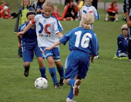 match mellan två DFK-lag.