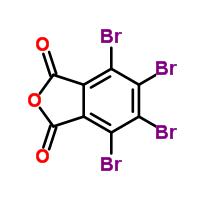 TCBPA Tetrachlorobisphenol A C15H12Cl4O2 27360-90-3 366.1 6.22 4.84 3.84E-07 na TEBP-Anh 3,4,5,6- Tetrabromophthalic anhydride C8Br4O3 632-79-1 463.7 5.63 3.58 2.