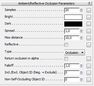 Ambient Occlusion Markera vårt böjda plan kallat "backdrop" och öppna material-editorn.