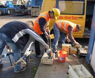 Sikas mobila betonglaboratorier möjliggör att vi kan utföra enkla och ekonomiska kvalitetskontroller av den